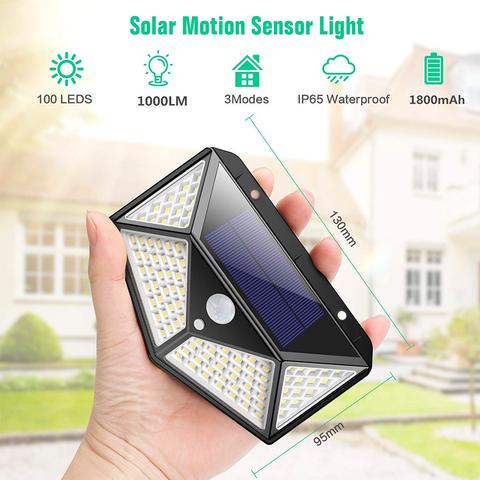 Motion Sensor Solar Light