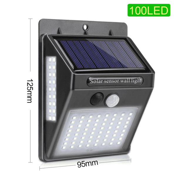 100 LED Solar Wall Light - Elicpower