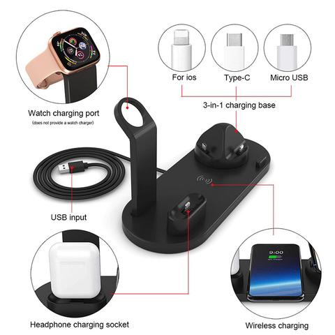 4 In 1 Wireless Charging Stand