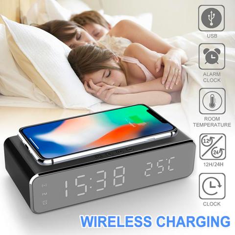 2 In 1 Digital Alarm Clock