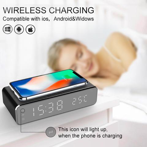 2 In 1 Digital Alarm Clock