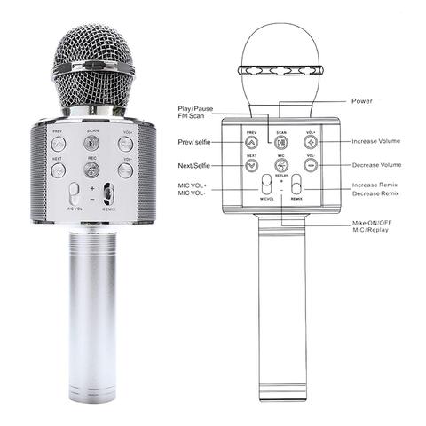 Bluetooth Karaoke Microphone