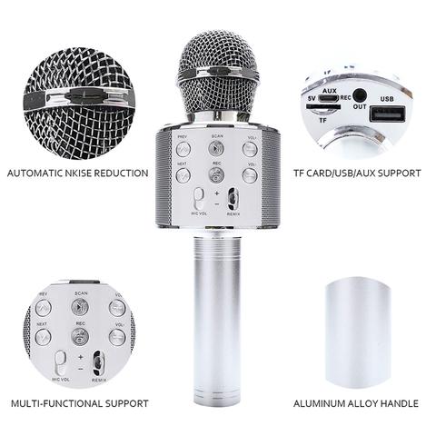 Bluetooth Karaoke Microphone