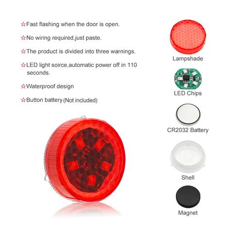 LED Car Door Safety Light