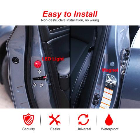 LED Car Door Safety Light