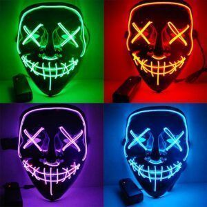 LED Halloween Mask