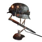 helmet lamp_0001_img_1_War_Relic_Lamp_Statue_Abstract_Ornaments.jpg