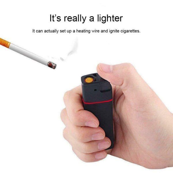 spy lighter_0013_It can actually set up a heating wire and ignite cigarettes..jpg