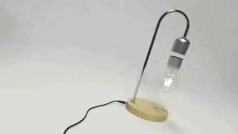 Floating Desk Bulb & Wireless Charger
